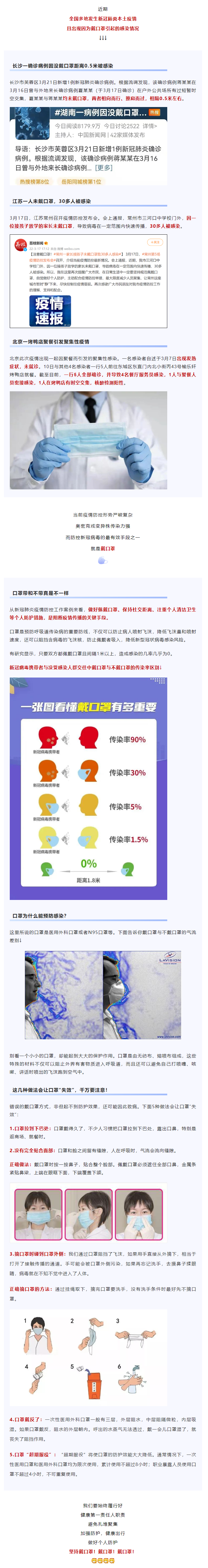 【疫情防控不松懈】距離0.5米被感染！戴口罩真的很重要！.png